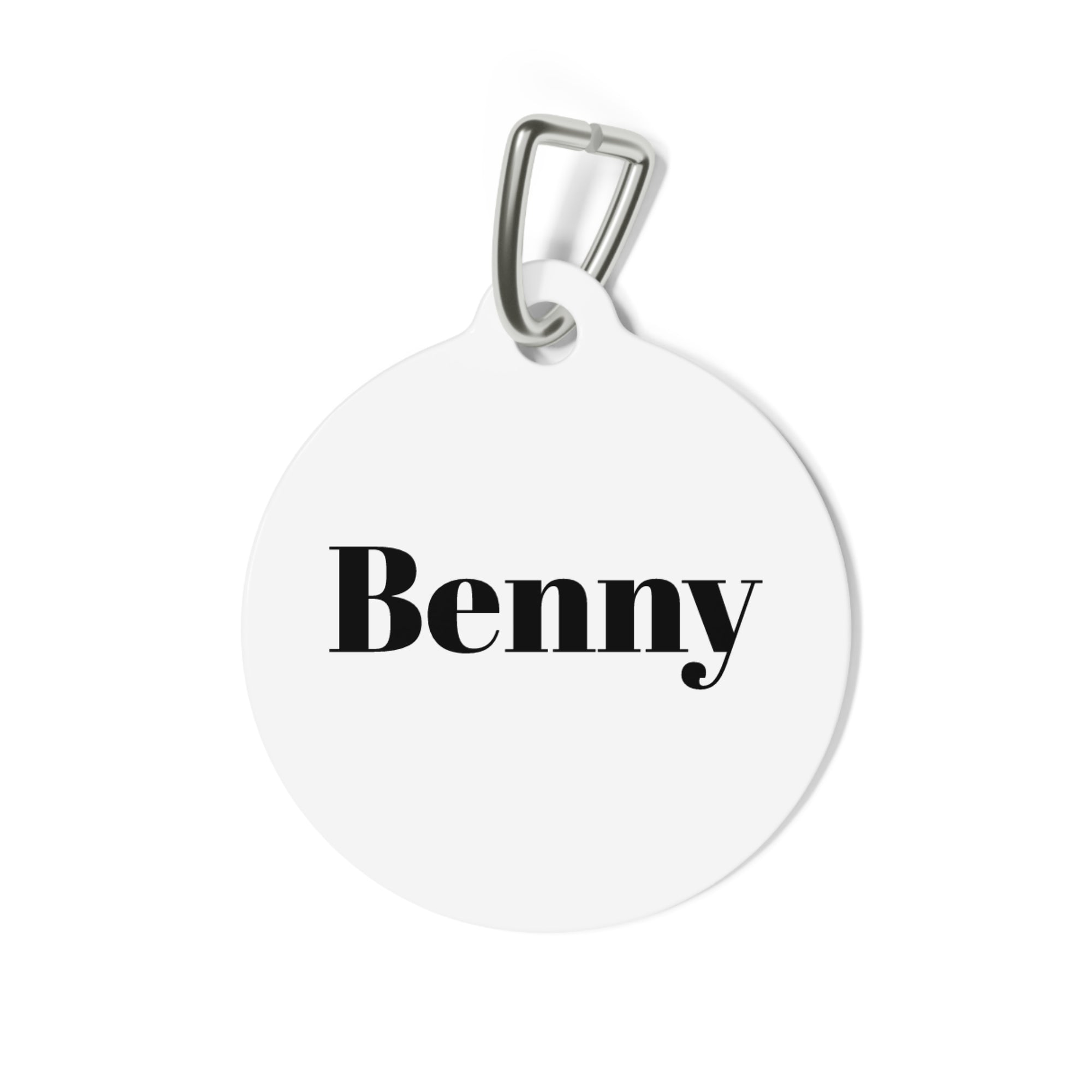 Personalized Pet Tag - Custom Name Dog Tag with Playful Design